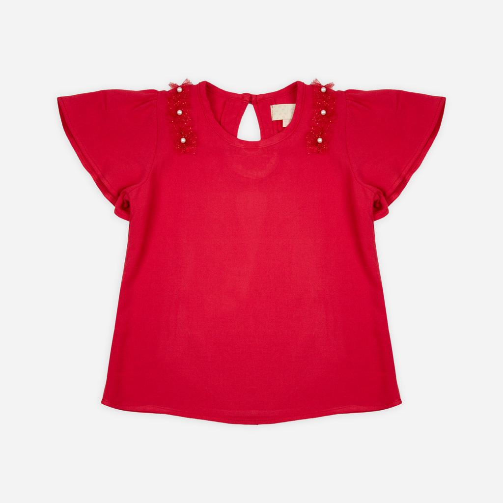 BLUSA VUELOS PERLAS