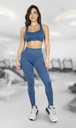 CONJUNTO DEPORTIVO PANTALON Y TOP AZUL ELECTRICO