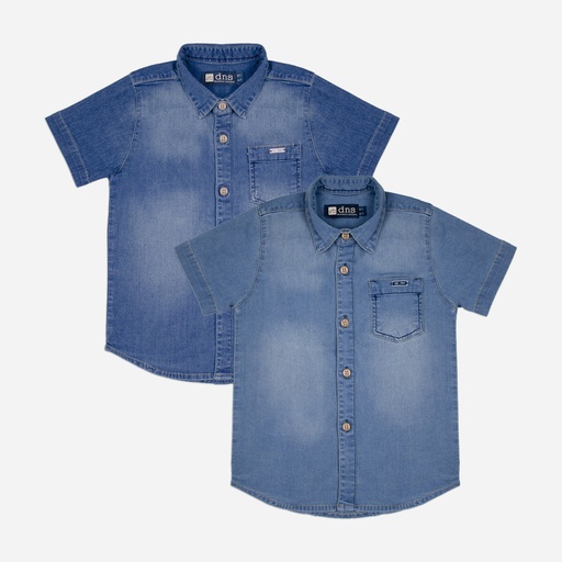 CAMISA JEAN M/C