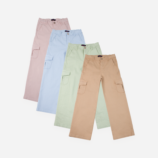 PANTALON CARGO BORDADO